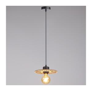 HEXE Lustr na lanku FALCO 1xE27/60W/230V pr. 20 cm béžová