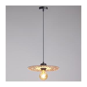 HEXE Lustr na lanku FALCO 1xE27/60W/230V pr. 30 cm béžová