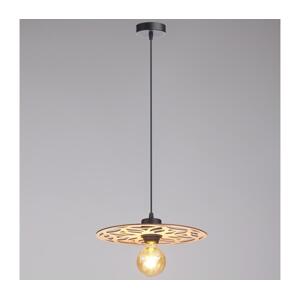 HEXE Lustr na lanku FALCO 1xE27/60W/230V pr. 30 cm béžová