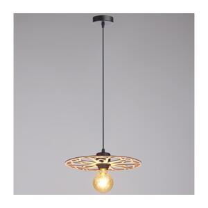 HEXE Lustr na lanku FALCO 1xE27/60W/230V pr. 30 cm béžová