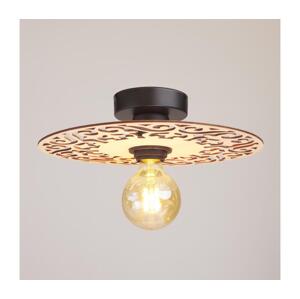 HEXE Přisazený lustr FALCO 1xE27/60W/230V pr. 30 cm béžová