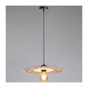 HEXE Lustr na lanku FALCO 1xE27/60W/230V pr. 40 cm béžová