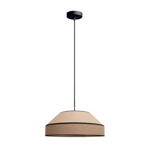 HEXE Lustr na lanku MANISO 1xE27/60W/230V pr. 45 cm béžová