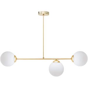 HEXE Lustr na tyči FIRA 3xE27/60W/230V zlatá