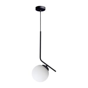 HEXE Lustr na lanku FIRA 1xE27/60W/230V černá