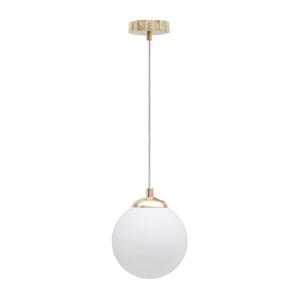 HEXE Lustr na lanku FIRA 1xE27/60W/230V zlatá