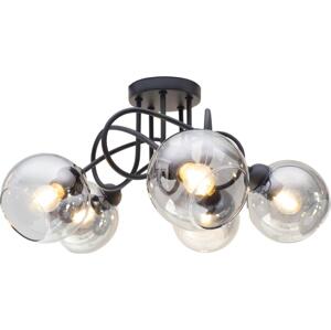 HEXE Přisazený lustr LATIL 5xE27/60W/230V černá