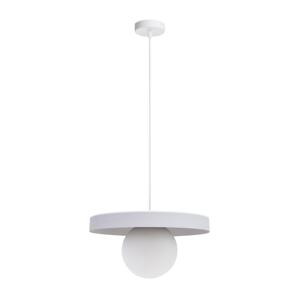 HEXE Lustr na lanku LOME 1xE27/60W/230V bílá