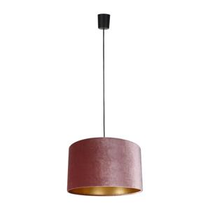 Lustr na lanku TERCINO 1xE27/15W/230V pr. 38 cm růžová