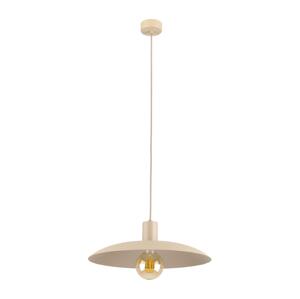 Lustr na lanku ASTRA 1xE27/15W/230V pr. 41 cm béžová