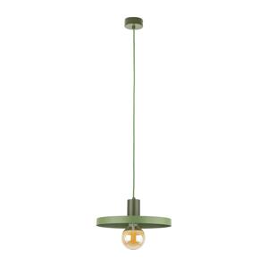Lustr na lanku SILA 1xE27/15W/230V pr. 30 cm zelená