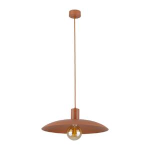 Lustr na lanku ASTRA 1xE27/15W/230V pr. 41 cm cihlová