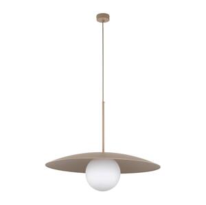 Lustr na lanku SLATE 1xE27/15W/230V pr. 65 cm béžová