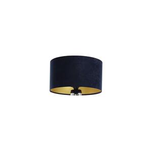 Stínidlo univerzální STANDART E27 pr. 45 cm modrá/zlatá D-010-044-45/25-SH