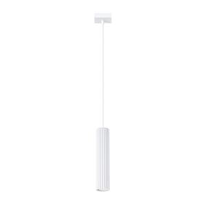 SL.1535 - Lustr na lanku KARBON 1xGU10/10W/230V bílá