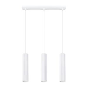 SL.1537 - Lustr na lanku KARBON 3xGU10/10W/230V bílá