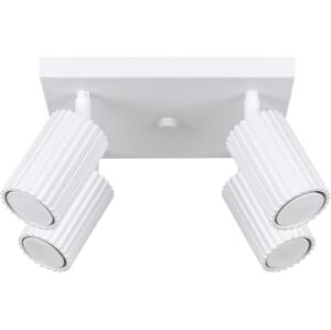 SL.1545 - Bodové svítidlo KARBON 4xGU10/10W/230V bílá