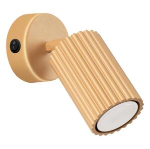 SL.1560 - Nástěnné bodové svítidlo KARBON 1xGU10/10W/230V zlatá