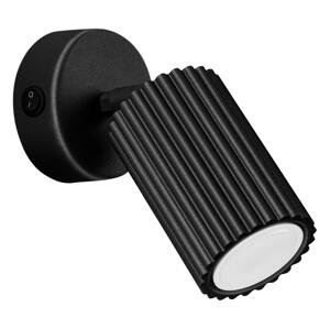 SL.1579 - Nástěnné bodové svítidlo KARBON 1xGU10/10W/230V černá