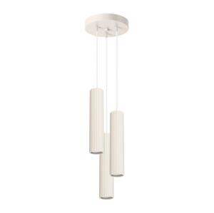SL.1595 - Lustr na lanku KARBON 3xGU10/10W/230V krémová