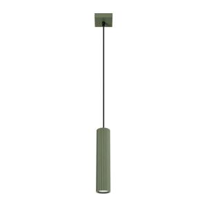 SL.1611 - Lustr na lanku KARBON 1xGU10/10W/230V zelená