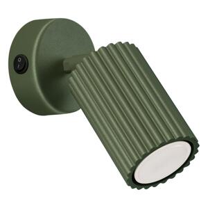 SL.1617 - Nástěnné bodové svítidlo KARBON 1xGU10/10W/230V zelená
