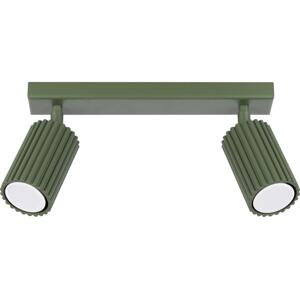 SL.1618 - Bodové svítidlo KARBON 2xGU10/10W/230V zelená