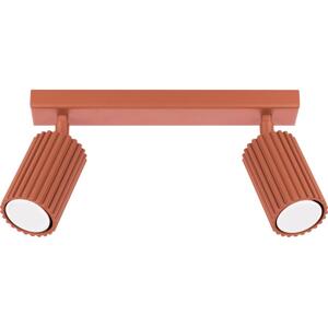SL.1637 - Bodové svítidlo KARBON 2xGU10/10W/230V červená