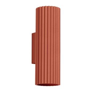 SL.1655 - Nástěnné svítidlo KARBON 2xGU10/10W/230V červená