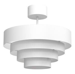 Přisazený lustr RINGS 2xE27/15W/230V bílá