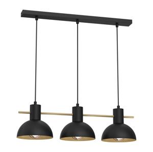 Lustr na lanku ESTATE MINI 3xE27/15W/230V černá