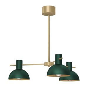 Lustr na tyči ESTATE MINI 3xE27/15W/230V zelená