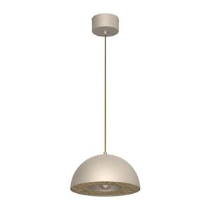 Lustr na lanku ELGUND 1xE27/15W/230V béžová