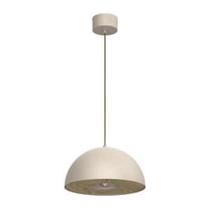 Lustr na lanku ELGUND 1xE27/15W/230V béžová