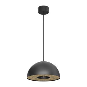 Lustr na lanku ELGUND 1xE27/15W/230V černá