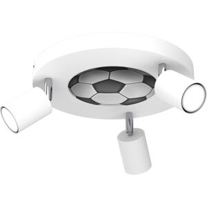 Dětské bodové svítidlo FUN 3xGU10/8W/230V bílá/míč