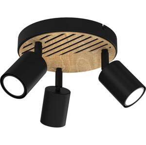 Bodové svítidlo TERRA 3xGU10/8W/230V černá