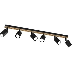 Bodové svítidlo TERRA 6xGU10/8W/230V černá