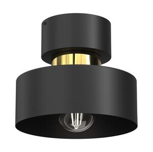 Stropní svítidlo MARTI 1xE27/15W/230V černá/zlatá