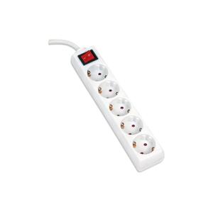 Prodlužovací kabel s vypínačem 5Z Typ F 3m bílá