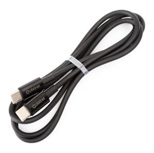 USB kabel USB-C / USB-C konektor 1m černá