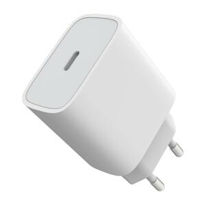 Rychlonabíjecí adaptér Power Delivery 20W USB-C bílá