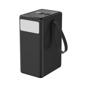 Power Bank 80000 mAh 20W PD 4xUSB-A + 2xUSB-C s LED svítilnou a USB-C kabelem 1m