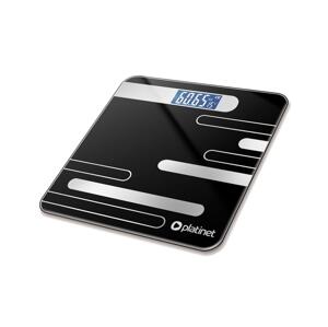 Digitální osobní váha s LCD displejem 2xAAA černá