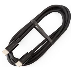 USB kabel USB-C / USB-C konektor 1,5m černá