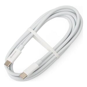 USB kabel USB-C / USB-C konektor 1,5m bílá