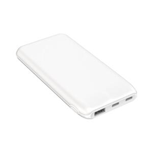 Power Bank 10000 mAh 10W Power Delivery 2xUSB-C + 1xUSB-A bílá