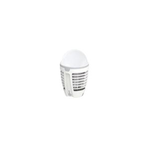 LED Přenosná nabíjecí lampa s lapačem hmyzu LED/5W/1800 mAh IPX4 bílá/šedá