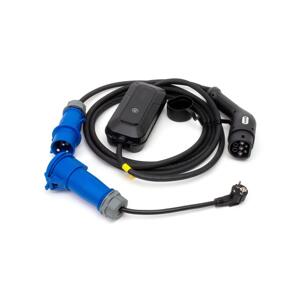 Cestovní nabíjecí stanice pro elektrom. EV/PHEV AC Type 2 32A/230V 7,4kW IP55 5m