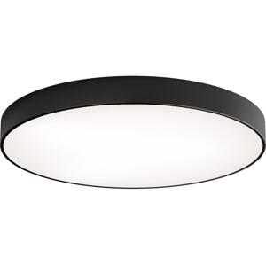 LED Stropní svítidlo CLEO LED/96W/230V 3000K pr. 80 cm černá